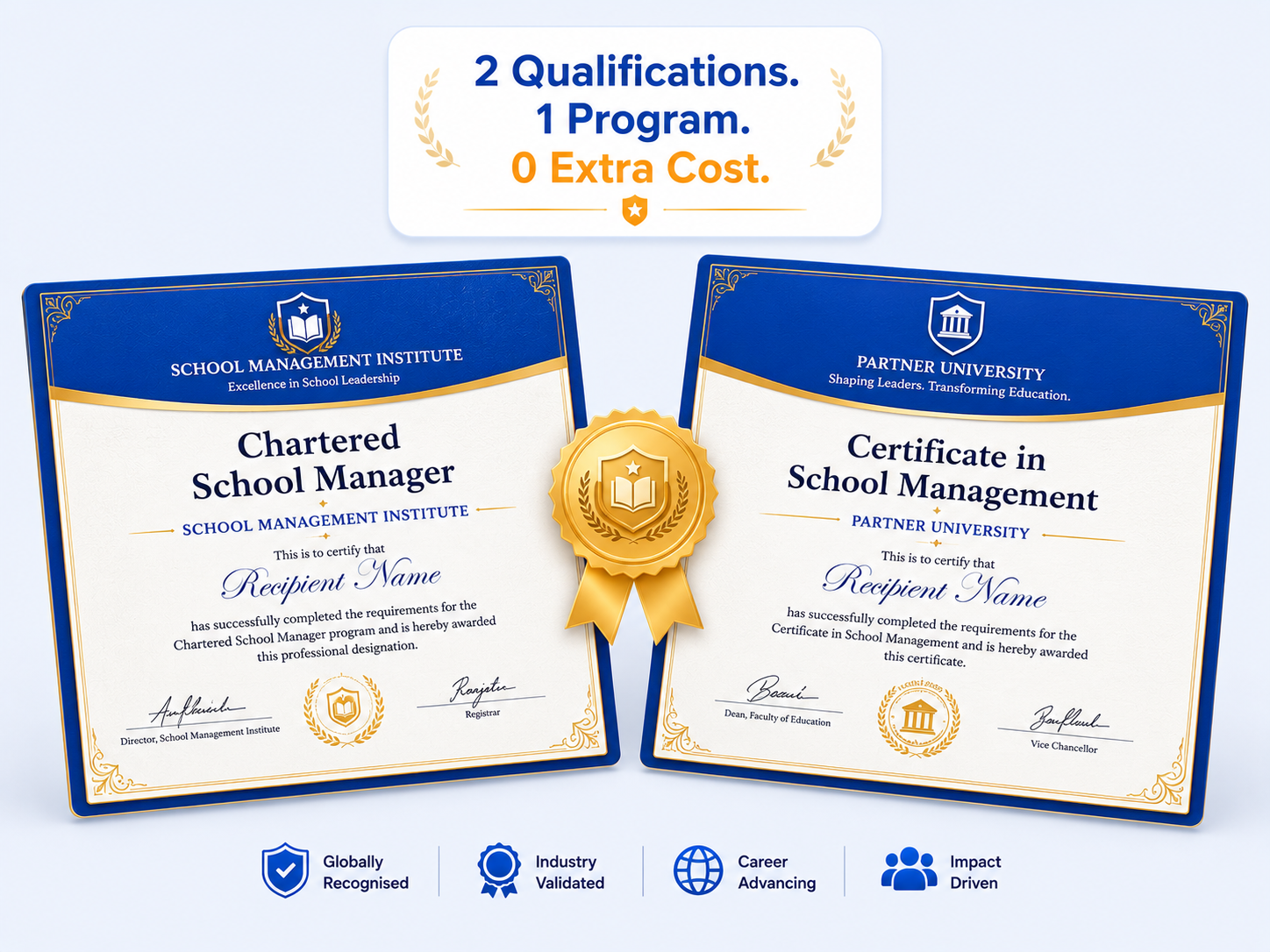 University certificate